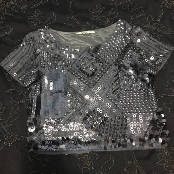 Tularosa metallic crop top XS EUC - Picture 5 of 5